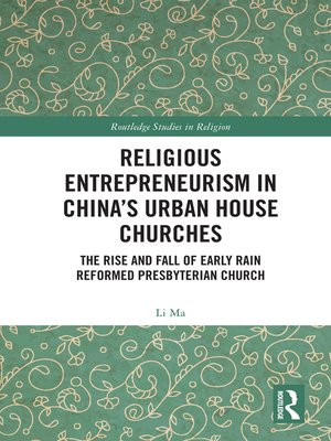 cover image of Religious Entrepreneurism in China's Urban House Churches